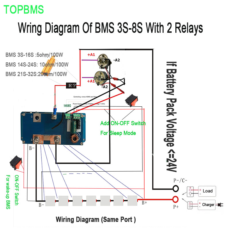 2 relays Wiring  less than 24V.jpg